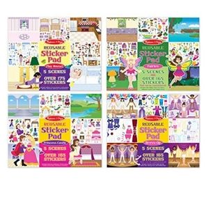 New melissa & doug resusable sticker pad set